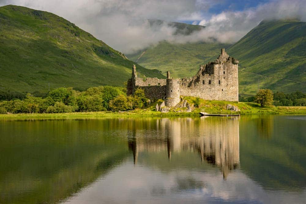 Schottland mit Hund
