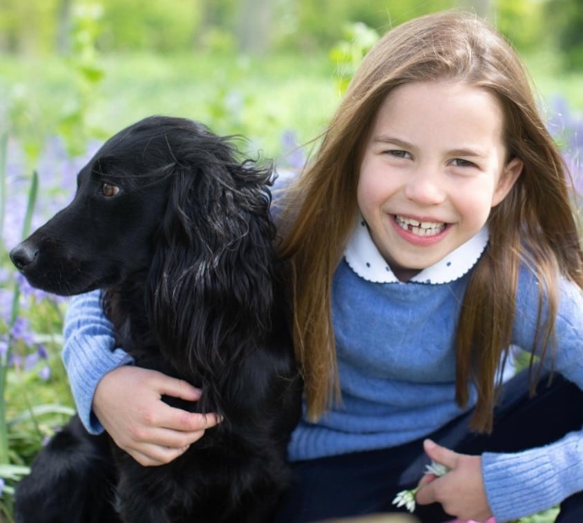 Prinzessin Charlotte feierte Geburtstag mit Hund