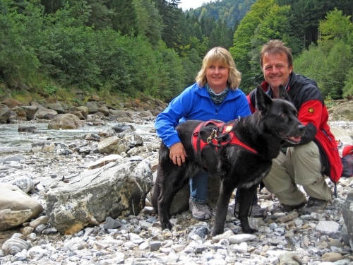 Urlaub mit Hundeseniorin Senta