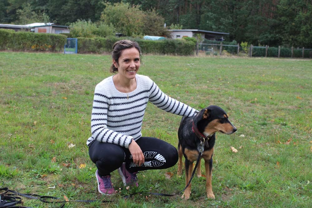 Outdoor-Fitness mit Hund
